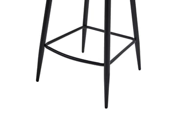 Set med 2 barstolar Amity - Ljusbeige, svart - Möbler - Matplats - Barmöbler - Barstolar