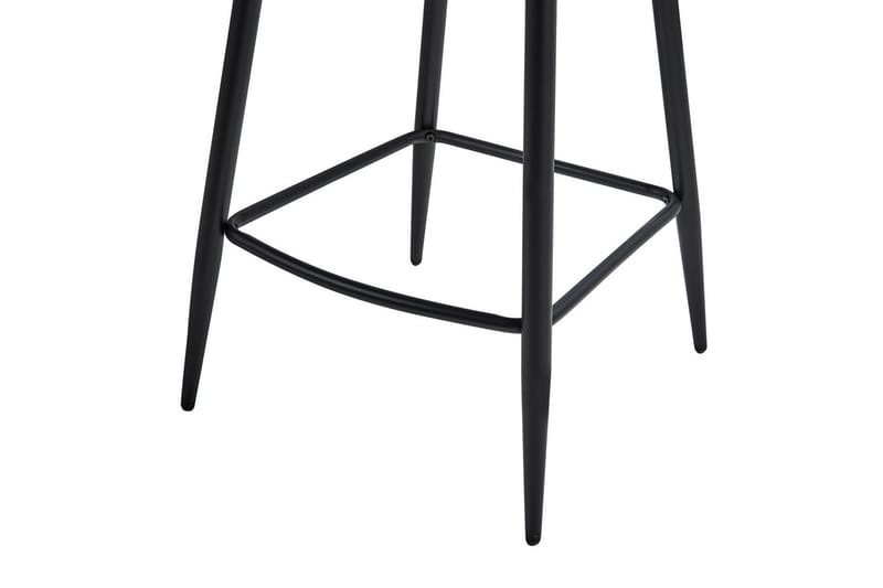 Set med 2 barstolar Amity - Taupe, svart, brun - Möbler - Matplats - Barmöbler - Barstolar