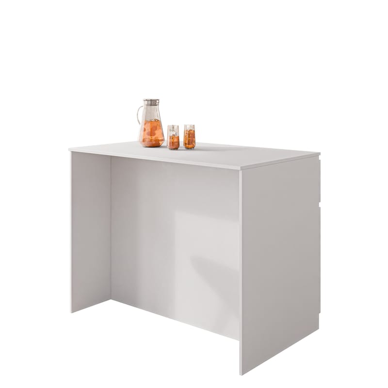 Valricon Köksö 120 cm - vit - Möbler - Matplats - Barmöbler - Barbord