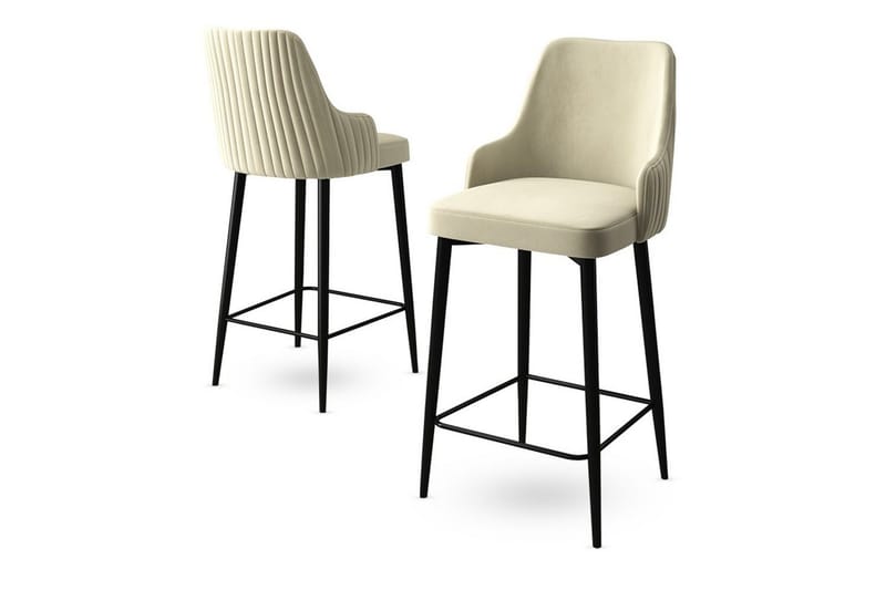 Ydra Barstol 105 cm - Beige/Svart - Möbler - Matplats - Barmöbler - Barstolar