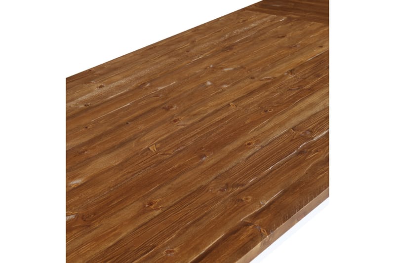 BARROW Förlängningsbart Matbord 90 cm Natur/Vit - Bord - Matbord & köksbord