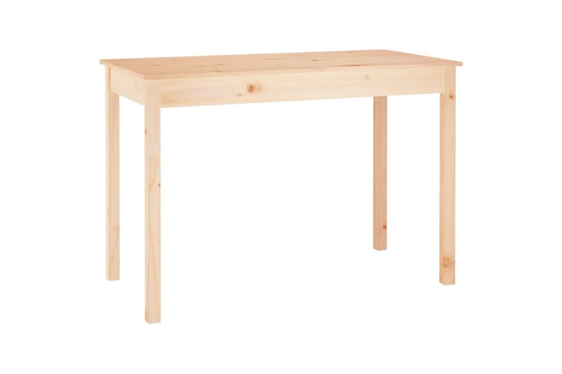 beBasic Matbord 110x55x75 cm massivt furuträ - Möbler - Matplats - Matbord & köksbord