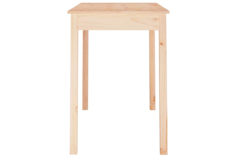 beBasic Matbord 110x55x75 cm massivt furuträ - Möbler - Matplats - Matbord & köksbord