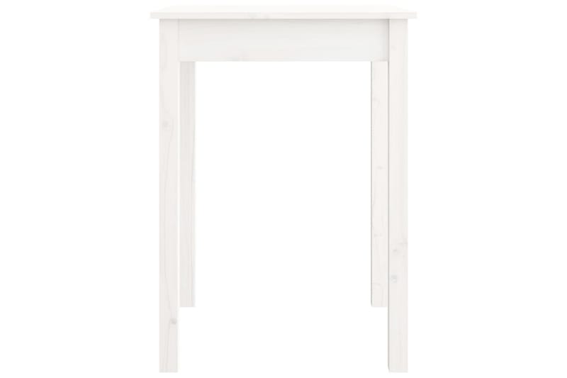 beBasic Matbord vit 55x55x75 cm massivt furuträ - Möbler - Matplats - Matbord & köksbord