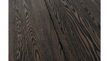 Belfort Runt Matbord 160 cm i Massivt Trä med Ekutseende - Mörkbrun - Möbler - Matplats - Matbord & köksbord