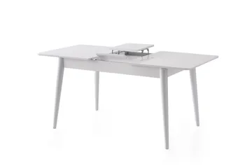 Bingdi Matbord 130 cm Rektangulär - Vit - Möbler - Matplats - Matbord & köksbord