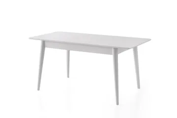 Bingdi Matbord 130 cm Rektangulär - Vit - Möbler - Matplats - Matbord & köksbord