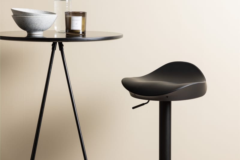 Bistro Matgrupp 60 cm Rund med 2 Adesto stolar - Svart - Möbler - Matplats - Matgrupp & matbord med stolar