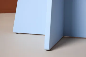 Bootcut Matbord 110 cm Rund - Blå - Möbler - Matplats - Matbord & köksbord