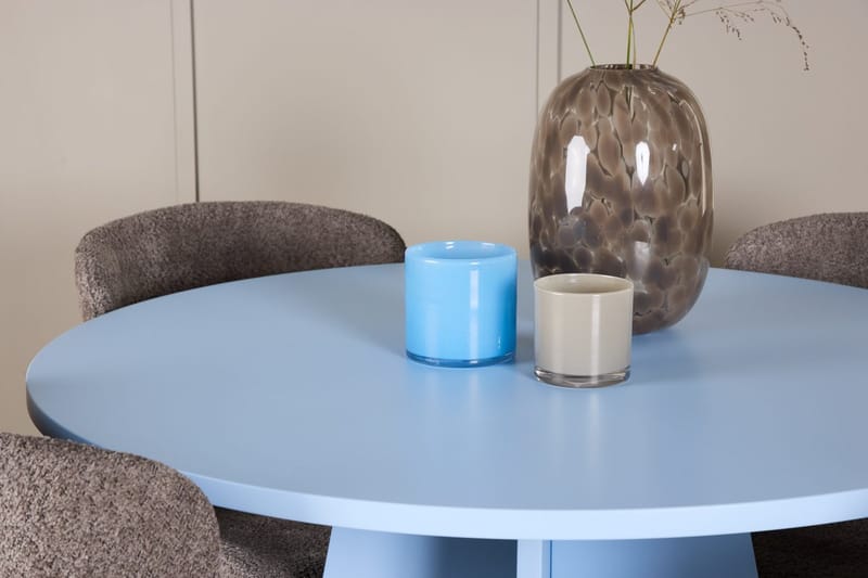 Bootcut Matbord 110 cm Rund med 4 Astoria Matstol - Möbler - Matplats - Matgrupp & matbord med stolar