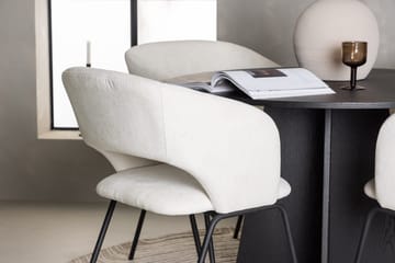 Bootcut Matbord 110 cm Runt med 4 Day Matstol - Möbler - Matplats - Matgrupp & matbord med stolar