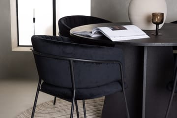 Bootcut Matbord 110 cm Runt med 4 Selma Matstol - Möbler - Matplats - Matgrupp & matbord med stolar