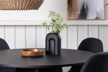 Bootcut Matbord 110 cm Runt med 4 Polar Matstol - Möbler - Matplats - Matgrupp & matbord med stolar
