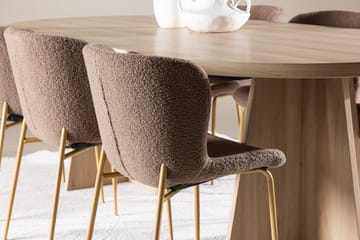 Bootcut Matbord 230x115 cm med 6 Modesto Matstol - Möbler - Matplats - Matgrupp & matbord med stolar
