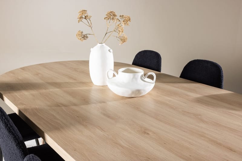 Bootcut Matbord 230x115 cm med 6 Polar Matstol - Möbler - Matplats - Matgrupp & matbord med stolar