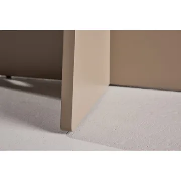 Bootcut Runt Matbord 110 cm i Sten med Marmorutseende - Beige - Möbler - Matplats - Matbord & köksbord