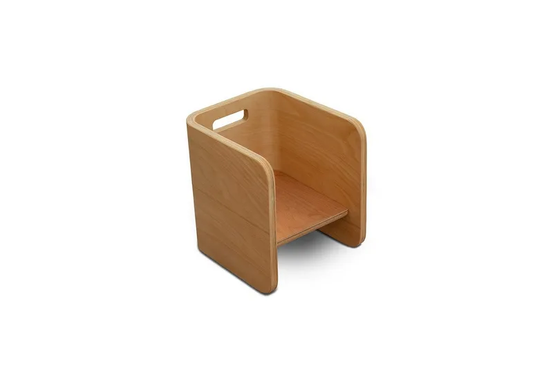 Bord och stolar set (3 delar) Miraeny Natur - Natur - Barn & bebis - Barnmöbler - Barnbord