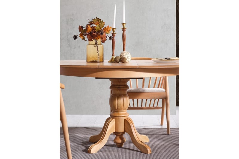 Braneles Matbord 118 cm Rund - Natur - Möbler - Matplats - Matbord & köksbord