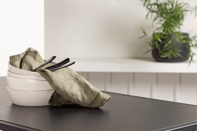 Brea Matgrupp 120 cm Rektangulär med 4 Tempe stolar - Svart - Möbler - Matplats - Matgrupp & matbord med stolar