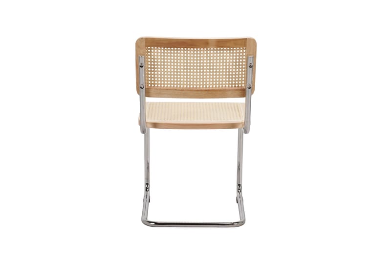 Build Matstol i Rotting - Natur/Krom - Möbler - Matplats - Matstol & köksstol