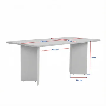 Cadron Matbord 180 cm Rektangulär - Honungsek - Möbler - Matplats - Matbord & köksbord