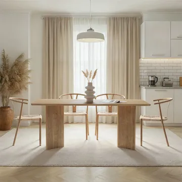 Cadron Matbord 180 cm Rektangulär - Honungsek - Möbler - Matplats - Matbord & köksbord