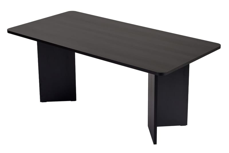 Cadron Matbord 180 cm Rektangulär - Trä Svart - Möbler - Matplats - Matbord & köksbord