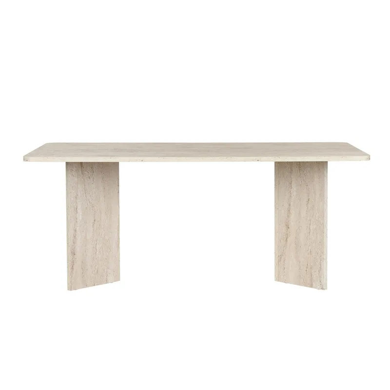 Cadron Matbord 180 cm Rektangulär - Travertin - Möbler - Matplats - Matbord & köksbord