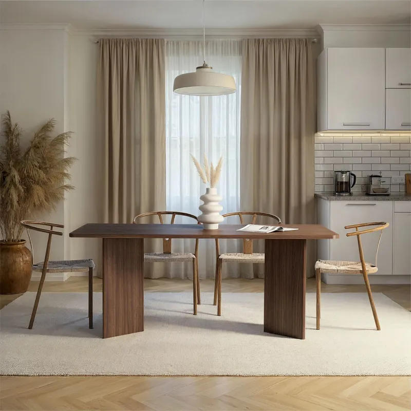 Cadron Matbord 180 cm Rektangulär - Valnöt - Möbler - Matplats - Matbord & köksbord