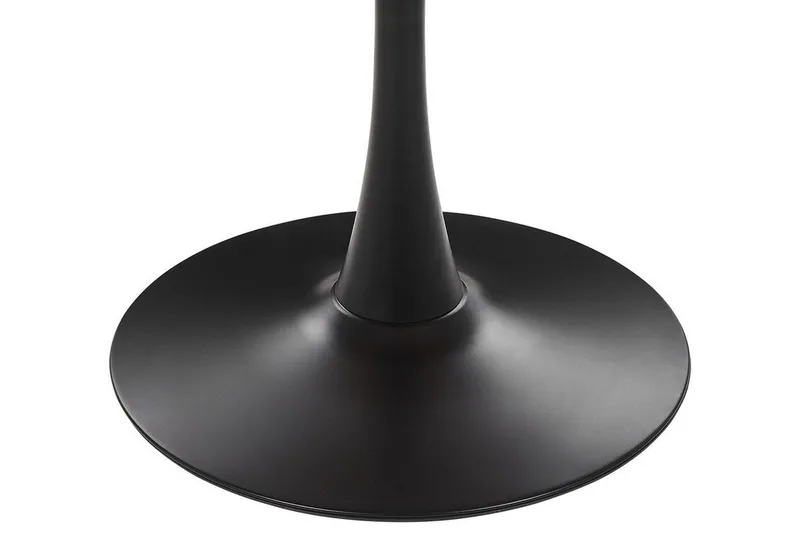 Calmar Matbord 90 cm Rund - Ljusbrun/Svart - Möbler - Matplats - Matbord & köksbord