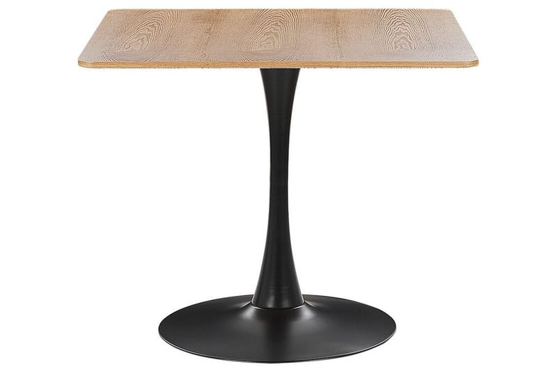 Calmar Matbord 90x90 cm - Ljusbrun/Svart - Möbler - Matplats - Matbord & köksbord
