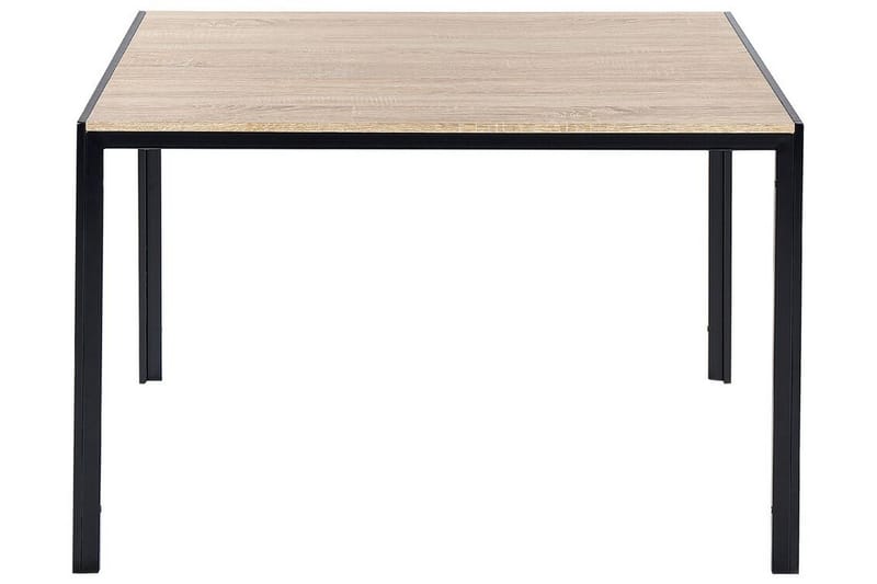 CAMPI Matbord 80x120 cm Ljusbrun/Svart - Möbler - Matplats - Matbord & köksbord