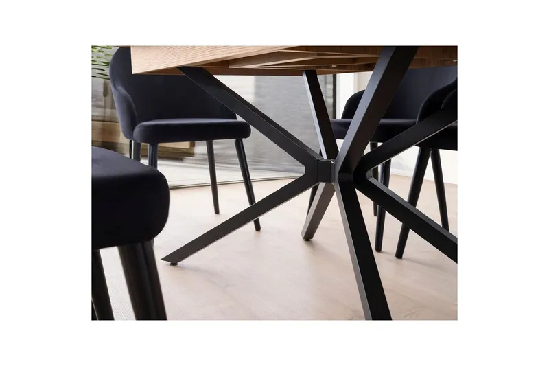 Cassel Matbord 160 cm Rektangulär - Brun - Möbler - Matplats - Matbord & köksbord