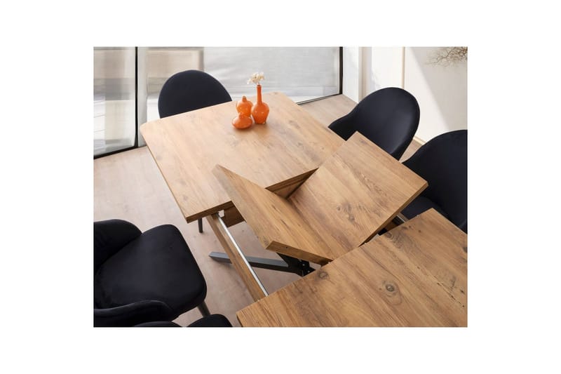 Cassel Matbord 160 cm Rektangulär - Brun - Möbler - Matplats - Matbord & köksbord