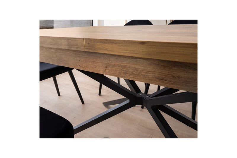 Cassel Matbord 160 cm Rektangulär - Brun - Möbler - Matplats - Matbord & köksbord