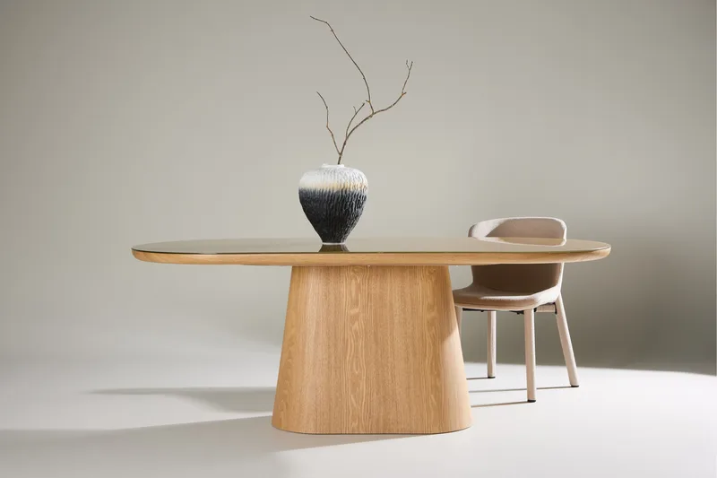 Castor Matbord 200 cm Oval - Natur - Möbler - Matplats - Matbord & köksbord