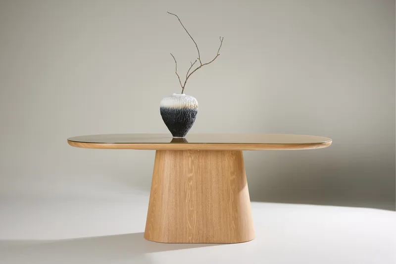 Castor Matbord 200 cm Oval - Natur - Möbler - Matplats - Matbord & köksbord