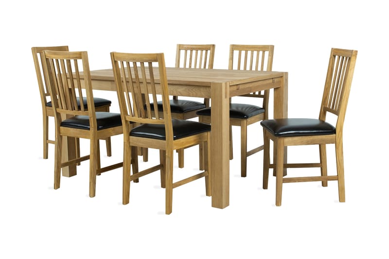 Chicago New Matgrupp med 6 stolar - Matgrupp & matbord med stolar