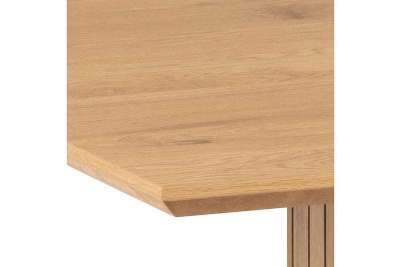 Colima Stort Rektangulärt Matbord 210 cm med Trä- och Ekutseende - Brun - Möbler - Matplats - Matbord & köksbord
