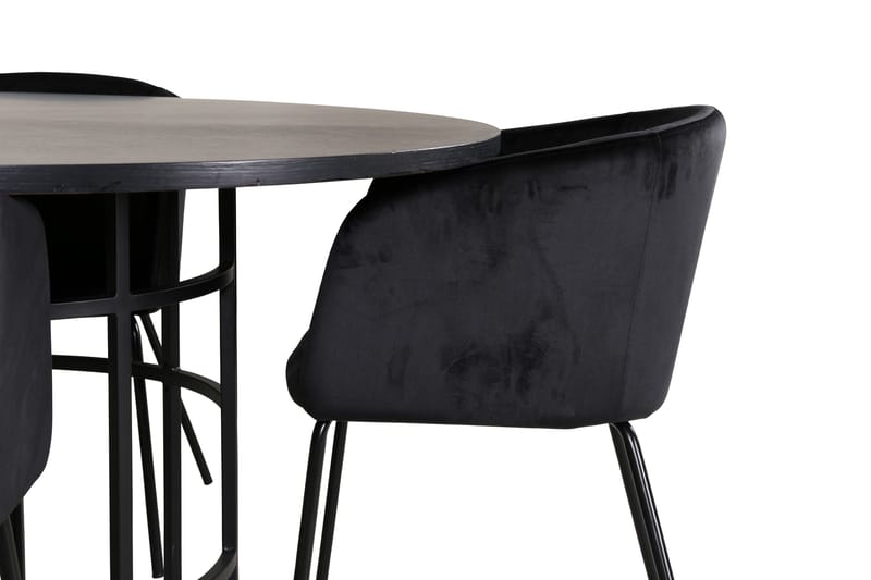 Copenhagen Matgrupp 140 cm Rund med 4 Berit stolar - Möbler - Matplats - Matgrupp & matbord med stolar