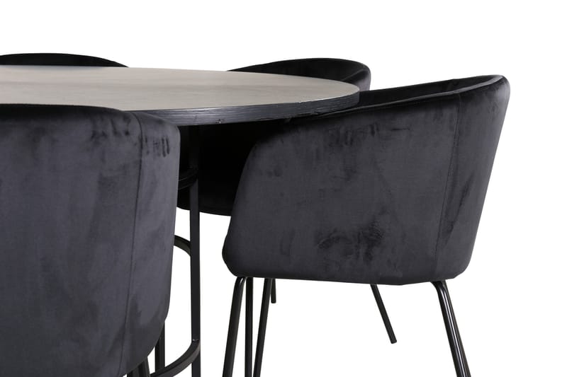 Copenhagen Matgrupp 140 cm Rund med 6 Berit stolar - Möbler - Matplats - Matgrupp & matbord med stolar