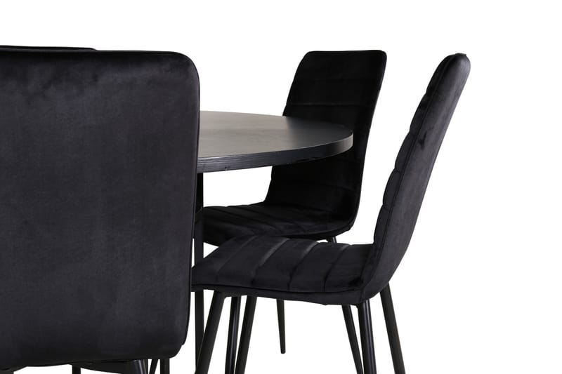 Copenhagen Matgrupp 140 cm Rund med 6 Windu Lyx stolar - Möbler - Matplats - Matgrupp & matbord med stolar