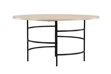 Copenhagen Runt Matbord 140 cm med Trä- och Ekutseende - Whitewash - Möbler - Matplats - Matbord & köksbord
