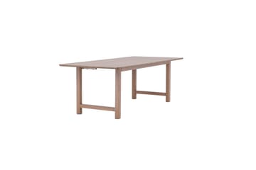 Count Stort Rektangulärt Matbord 220 cm med Trä- och Ekutseende - Brun - Möbler - Matplats - Matbord & köksbord