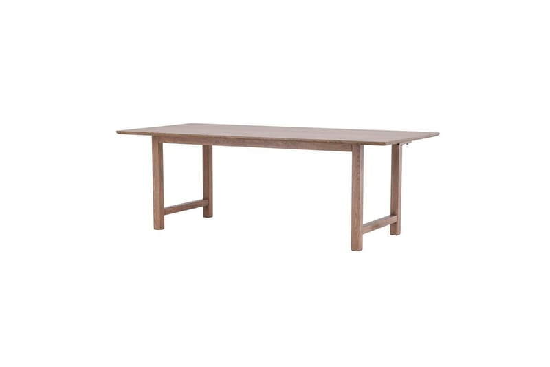Count Stort Rektangulärt Matbord 220 cm med Trä- och Ekutseende - Brun - Möbler - Matplats - Matbord & köksbord