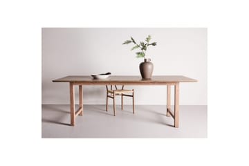 Count Stort Rektangulärt Matbord 220 cm med Trä- och Ekutseende - Brun - Möbler - Matplats - Matbord & köksbord