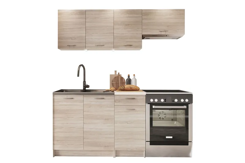 Crawley Möbelset För Kök & Matplats - Beige - Möbler - Matplats - Möbelset för kök & matplats