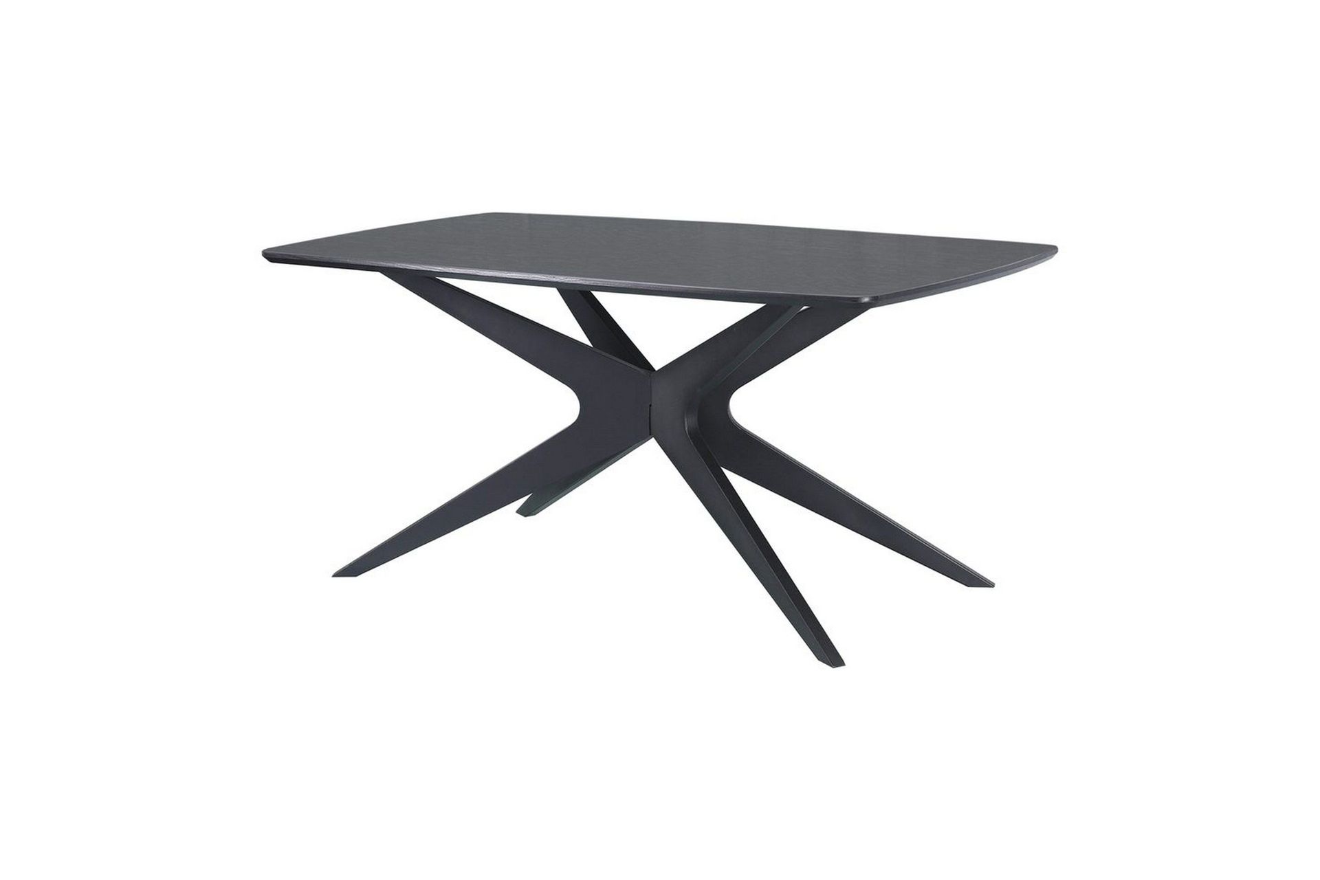 dakona matbord rectangulär 160x90 cm - svart