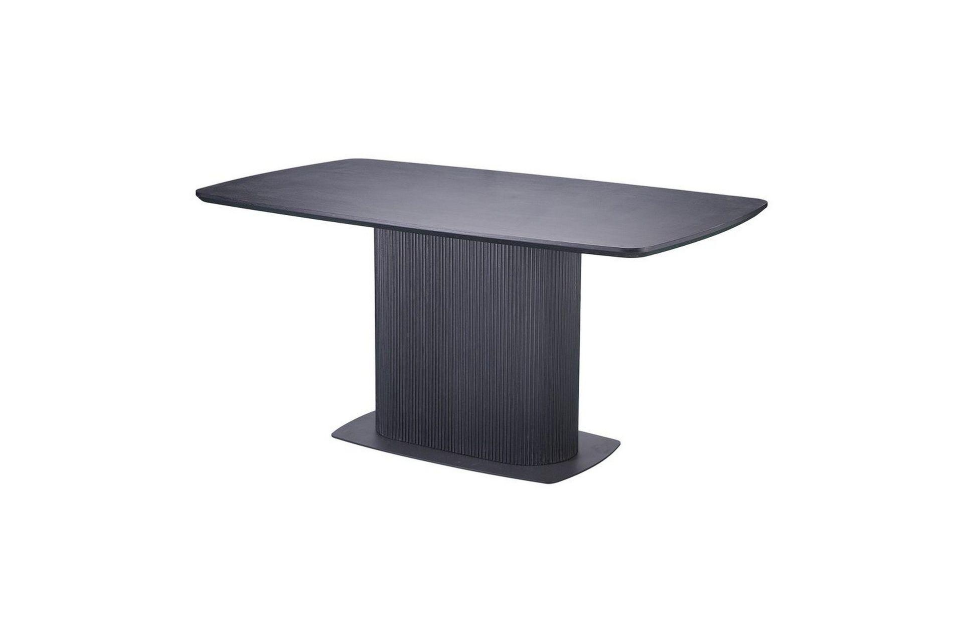 daleton matbord rectangulär 160x90 cm - svart