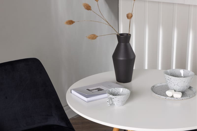 Danburi Matgrupp 60 cm Rund med 2 Night stolar - Svart - Möbler - Matplats - Matgrupp & matbord med stolar